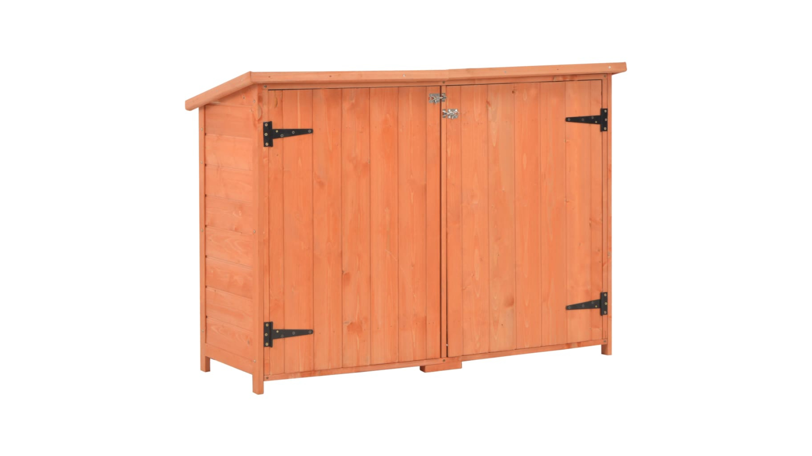 vidaXL Wood Garden Storage Shed - 128 x 42 x 91cm