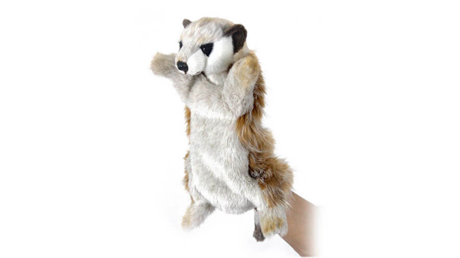 Hansa Meerkat Realistic Hand Puppet - 28cm