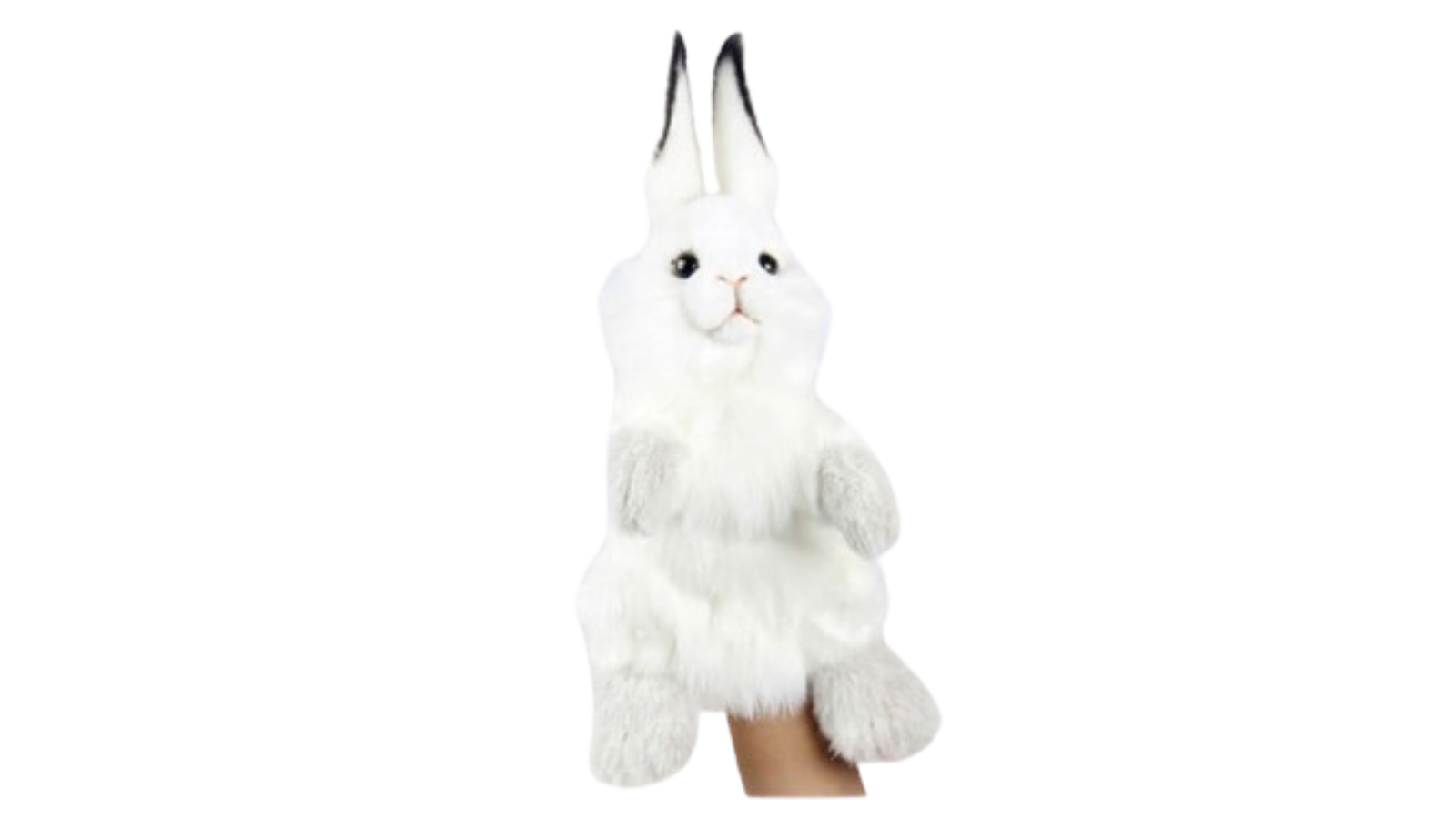 Hansa Rabbit Realistic Hand Puppet - 34cm