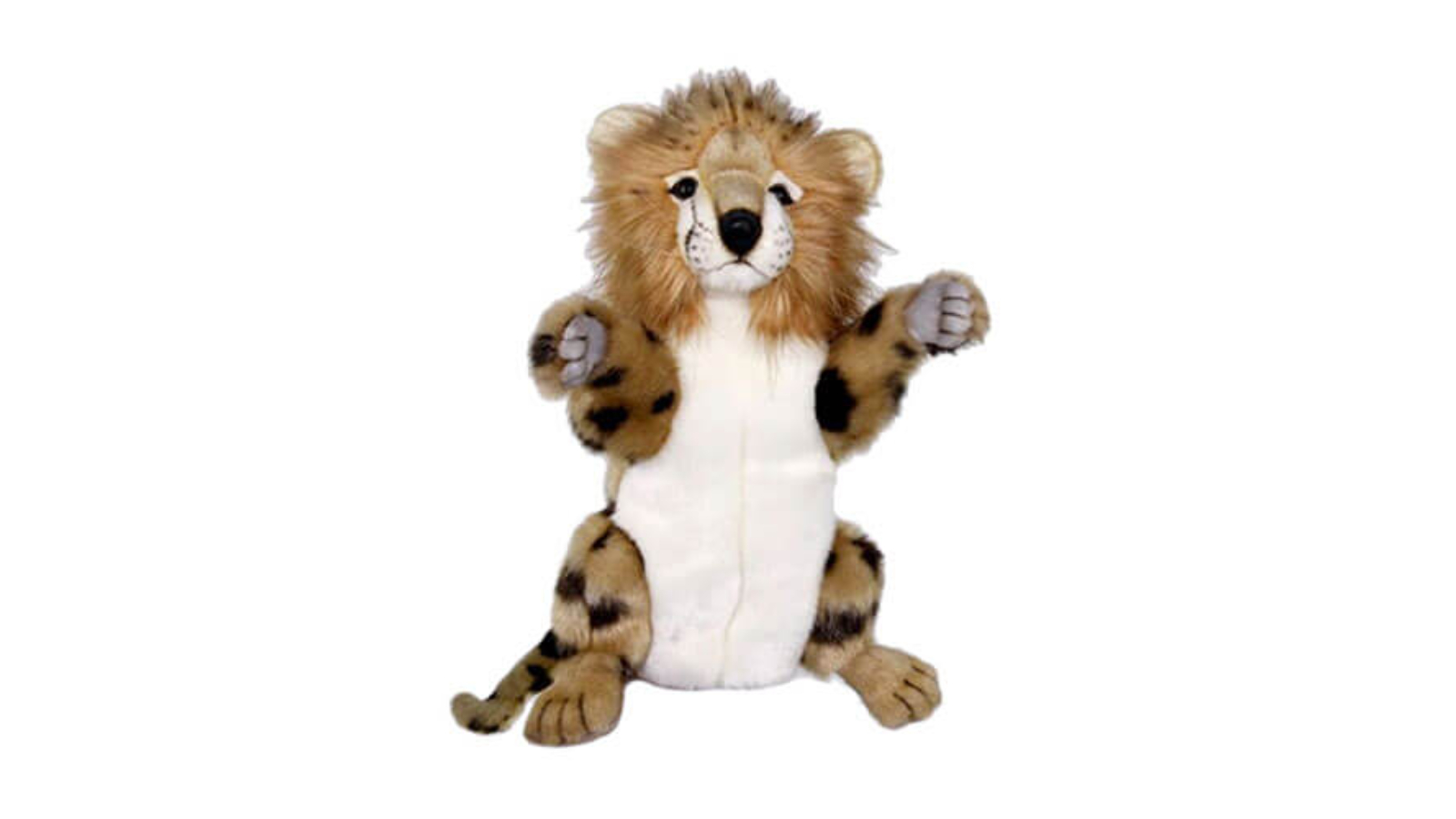 Hansa Cheetah Realistic Hand Puppet - 32cm