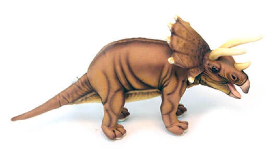 Hansa Triceratops Ditops Dinosaur Plush Toy - 43cm