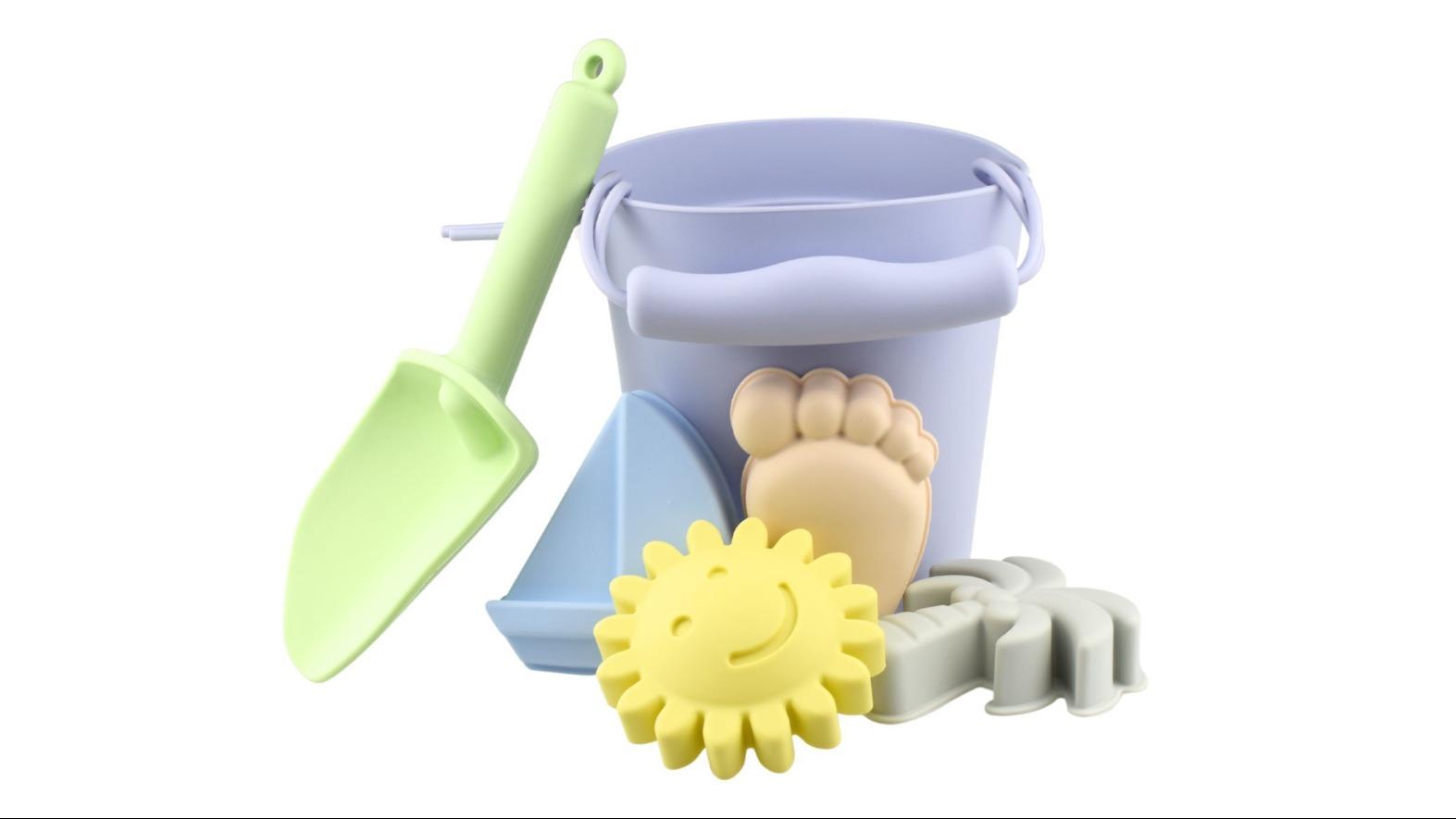Koala Dream 6 Piece Silicone Beach Set Pastel Gelato