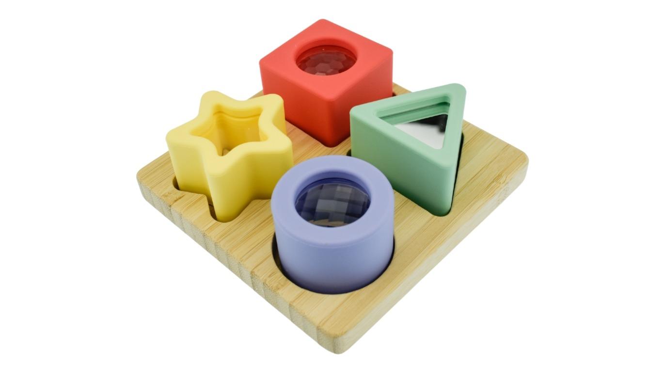 Koala Dream Silicone Prism Shape Sorter