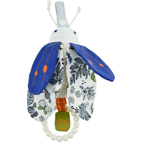 Koala Dream Snuggle Pal Banjo Beetle with Silicone Teething Ring