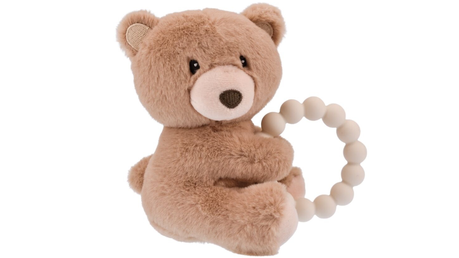 Koala Dream Snuggle Pal Benny Bear with Silicone Teething Ring