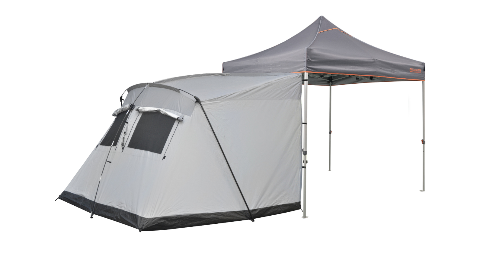 Wildtrak Side Tent 3.0 Outdoor Camping Shelter Accessory for Gazebo - Grey
