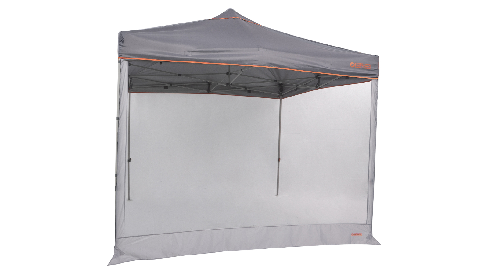 Wildtrak Mesh Wall 2.4 Cover Accessory with Zipper for 2.4metre Camping Gazebo - Grey