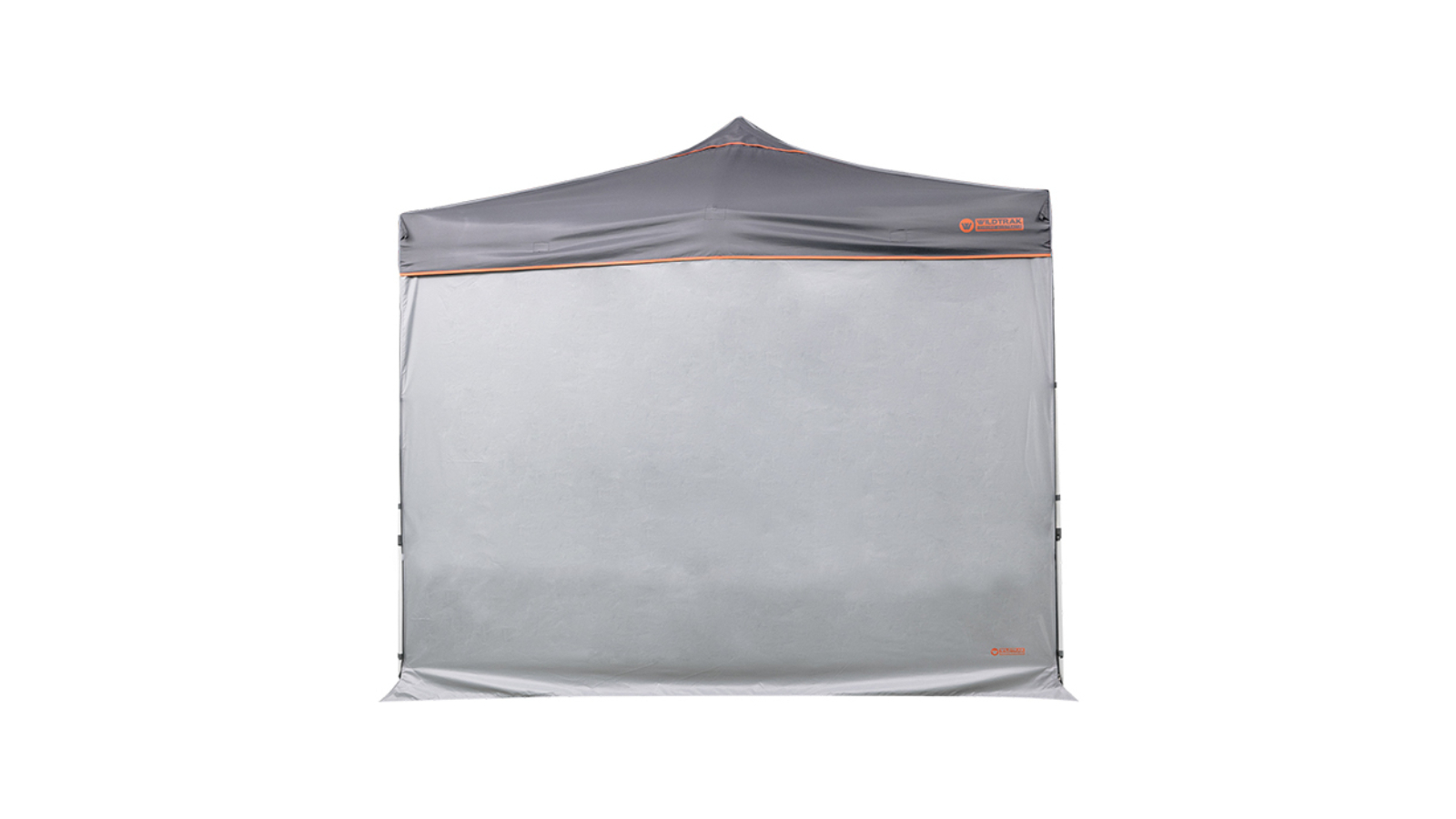Wildtrak Solid Wall 3.0 Cover Accessory with Zipper for 3metre Camping Gazebo - Grey