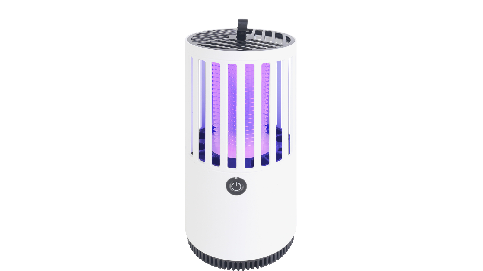 Wildtrak 19 x 9cm Mosquito Lamp Rechargeable Camping Bug Zapper - White