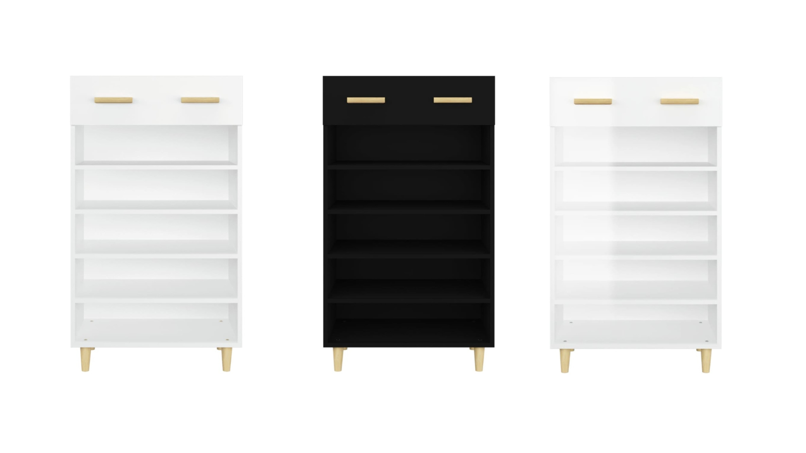 vidaXL 60 x 35 x 105cm Shoe Cabinet