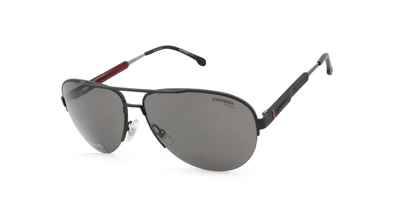 Carrera 8030/S 003 M9 Adjustable Arm Men's Polarised Sunglasses - Matte Black/Grey