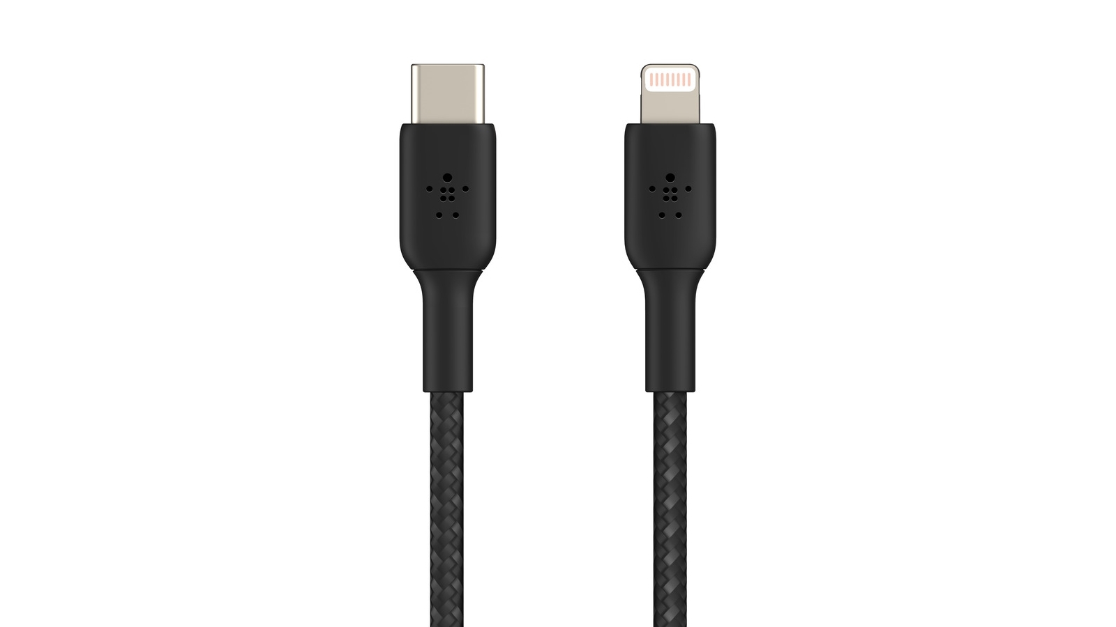 Belkin BoostCharge 1m USB-C to Lightning Braided Cable - Black