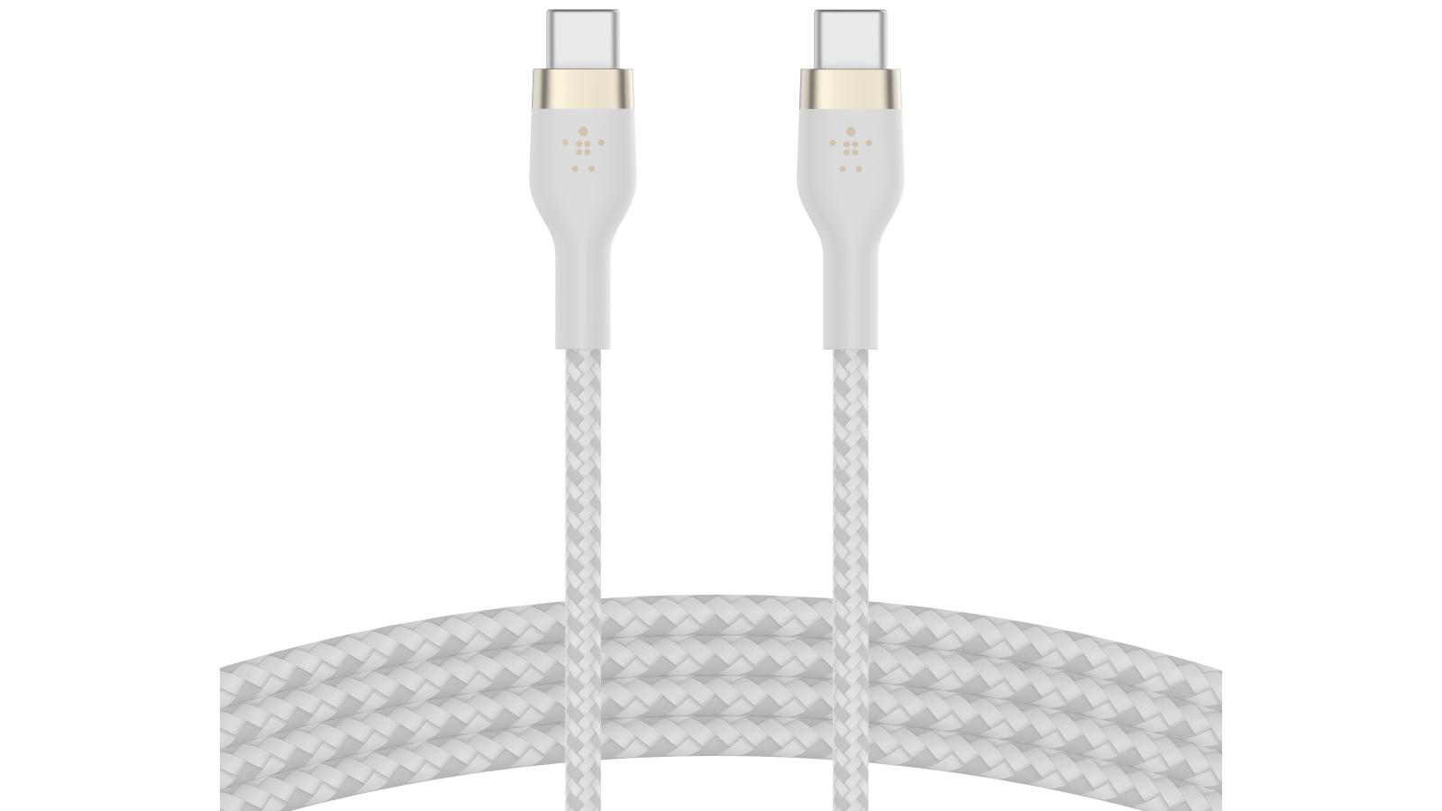 Belkin BOOSTCHARGE PRO Flex 1m USB-C to USB-C Cable - White