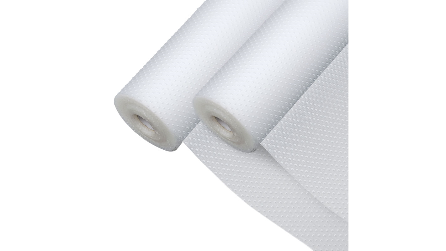 SOGA 30x500cm Tranparent Multi-Use Non-Slip Drawer Cabinet Liner Mat - 2 Pack
