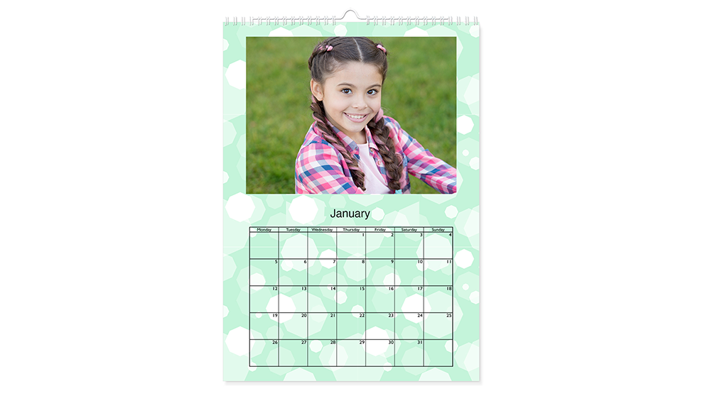 A4 Personalised Wall Calendar