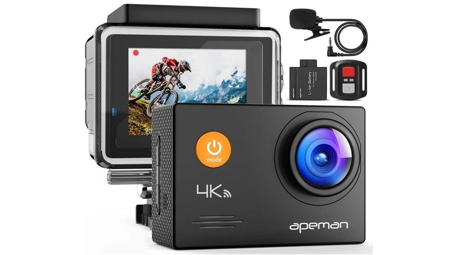 Apeman A79 4K Action Camera 16MP Underwater Waterproof Sport Camera