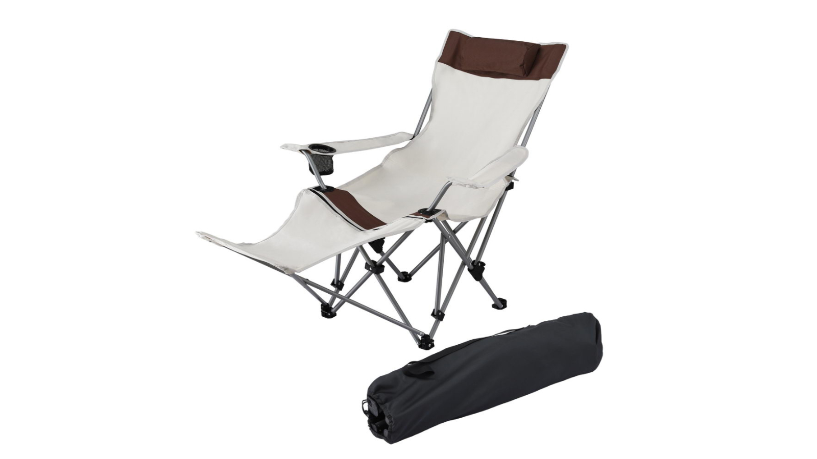 Weisshorn Portable and Lightweight Adjustable Reclining Camping Chair