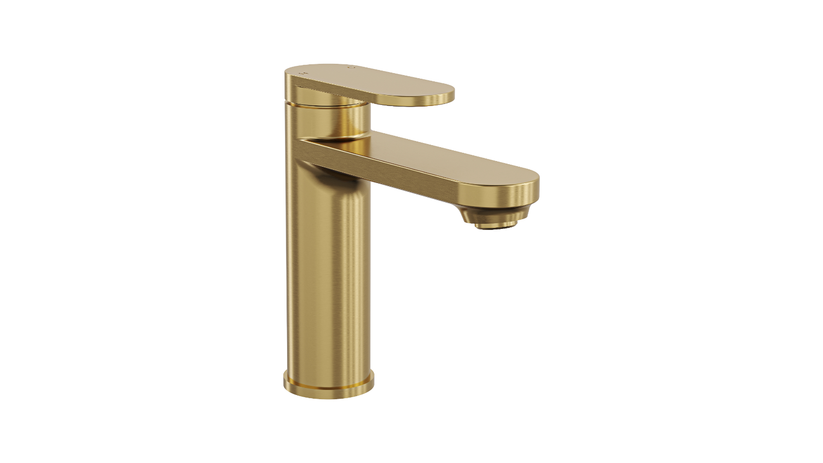 Linsol Capo Basin Mixer - Brushed Brass