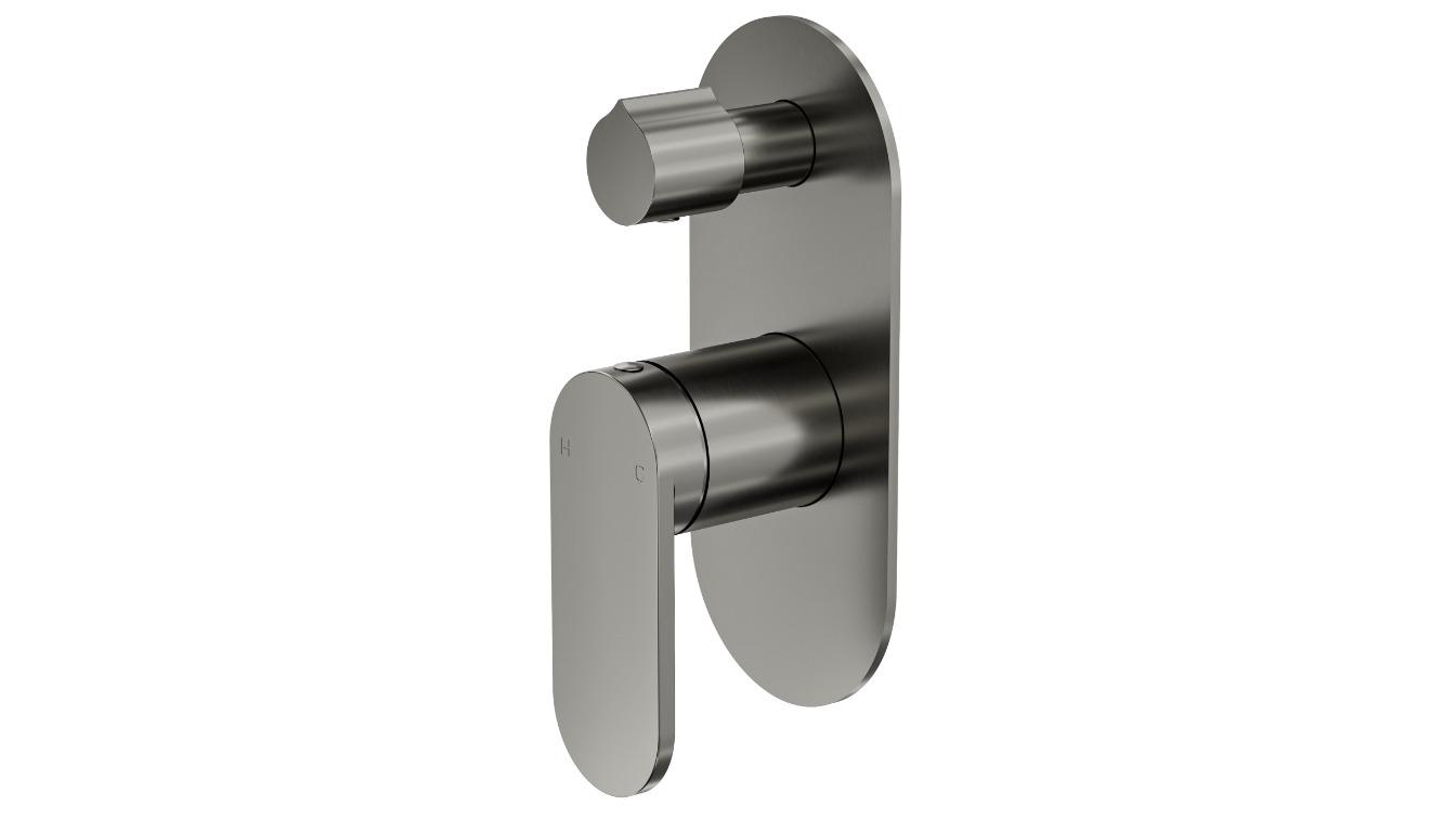 Linsol Capo One Plate Divertor Mixer - Gunmetal