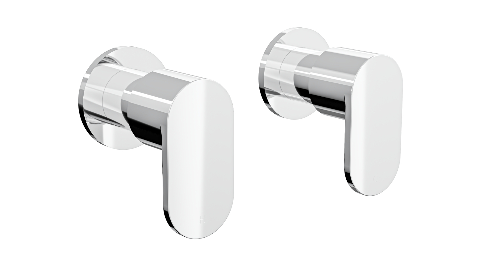 Linsol Capo Wall Top Assemblies - Chrome