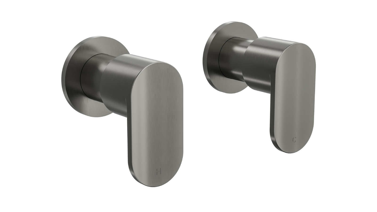 Linsol Capo Wall Top Assemblies - Gunmetal