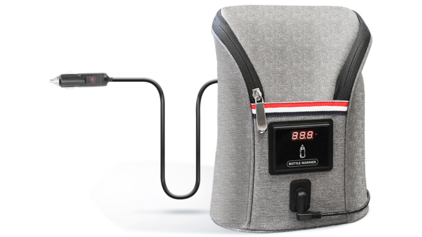 HOD Car Baby Milk Bottle Warmer Portable Travel GRY Harvey Norman