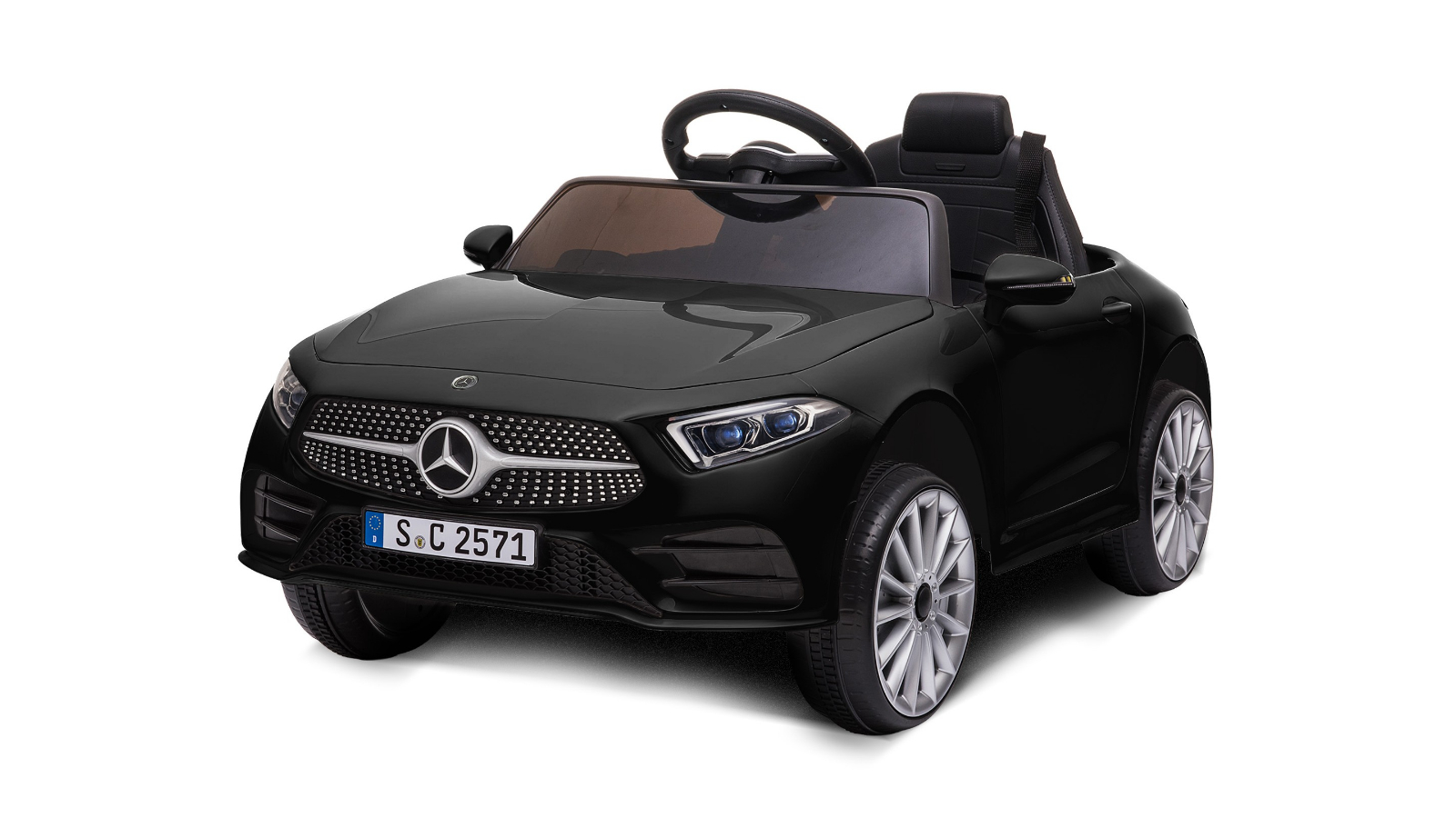 Kahuna Kids Black CLS 350 Mercedes Benz Electric Ride-On Car with Remote Control