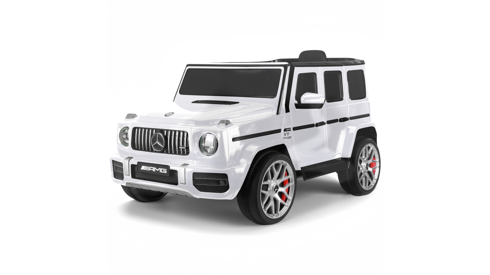 Kahuna Kids Electric Mercedes Benz AMG G63 Ride- On Car with Remote Control - White