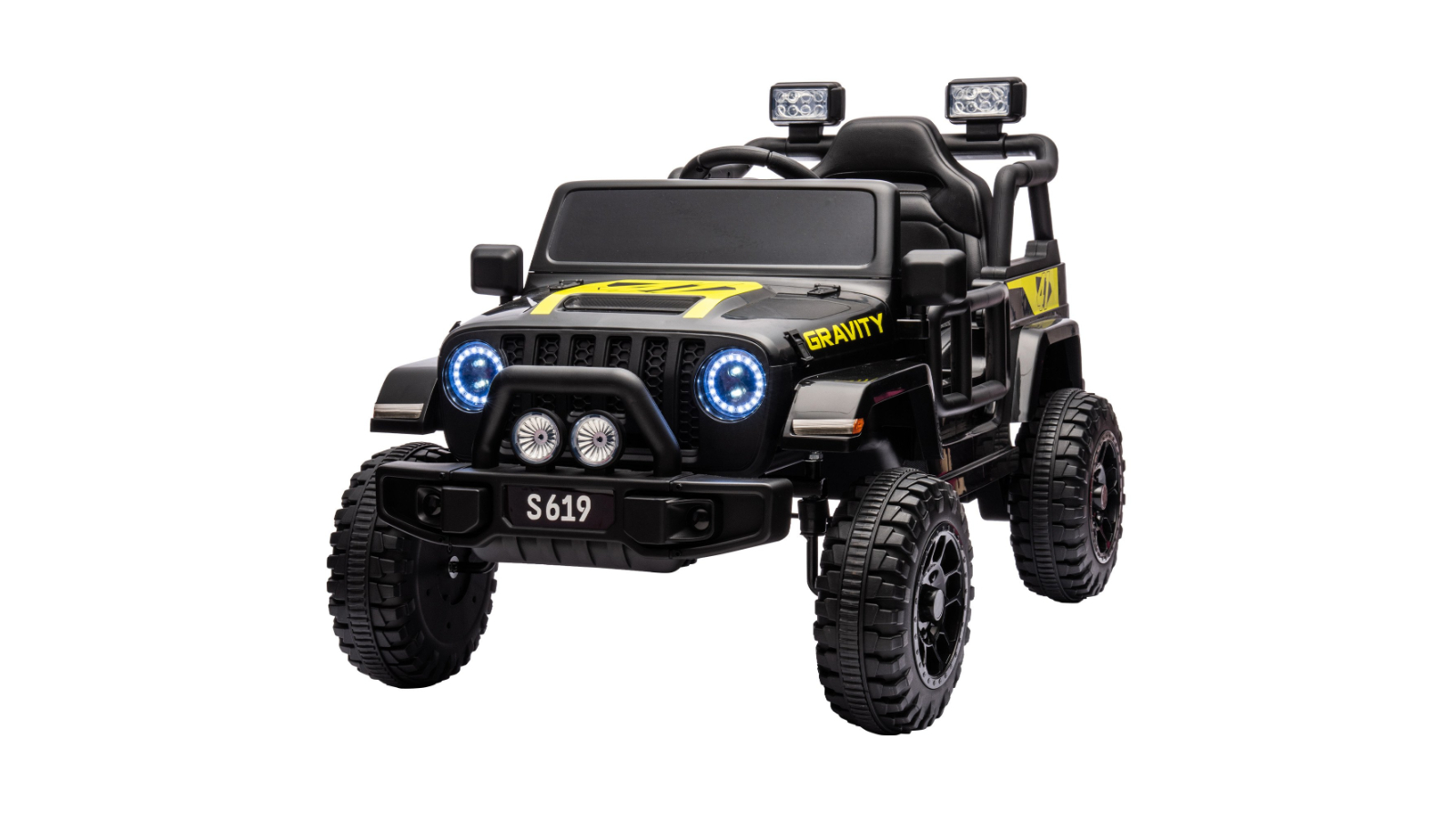 Kahuna S619 Electric Ride-on Car - Black