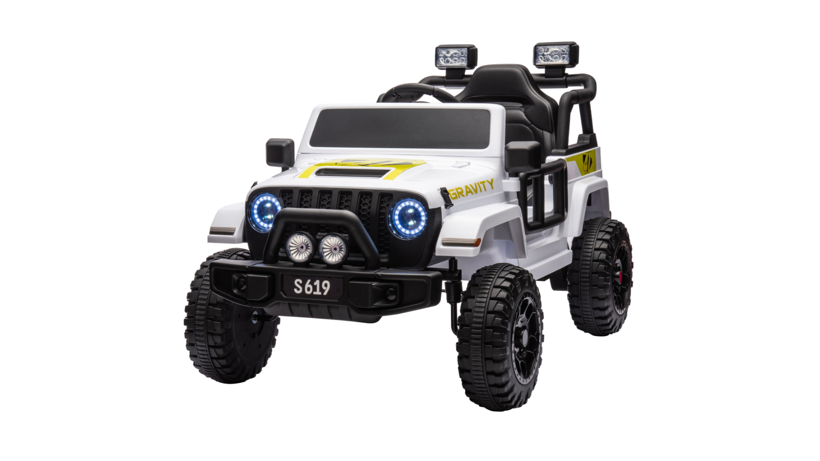 Kahuna S619 Electric Ride-on Car - White