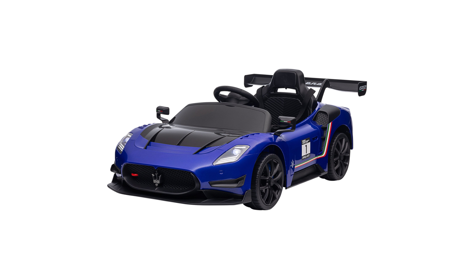 Kahuna Maserati MC20 GT2 Licensed Electric Kids Ride-On Race Car - Blue