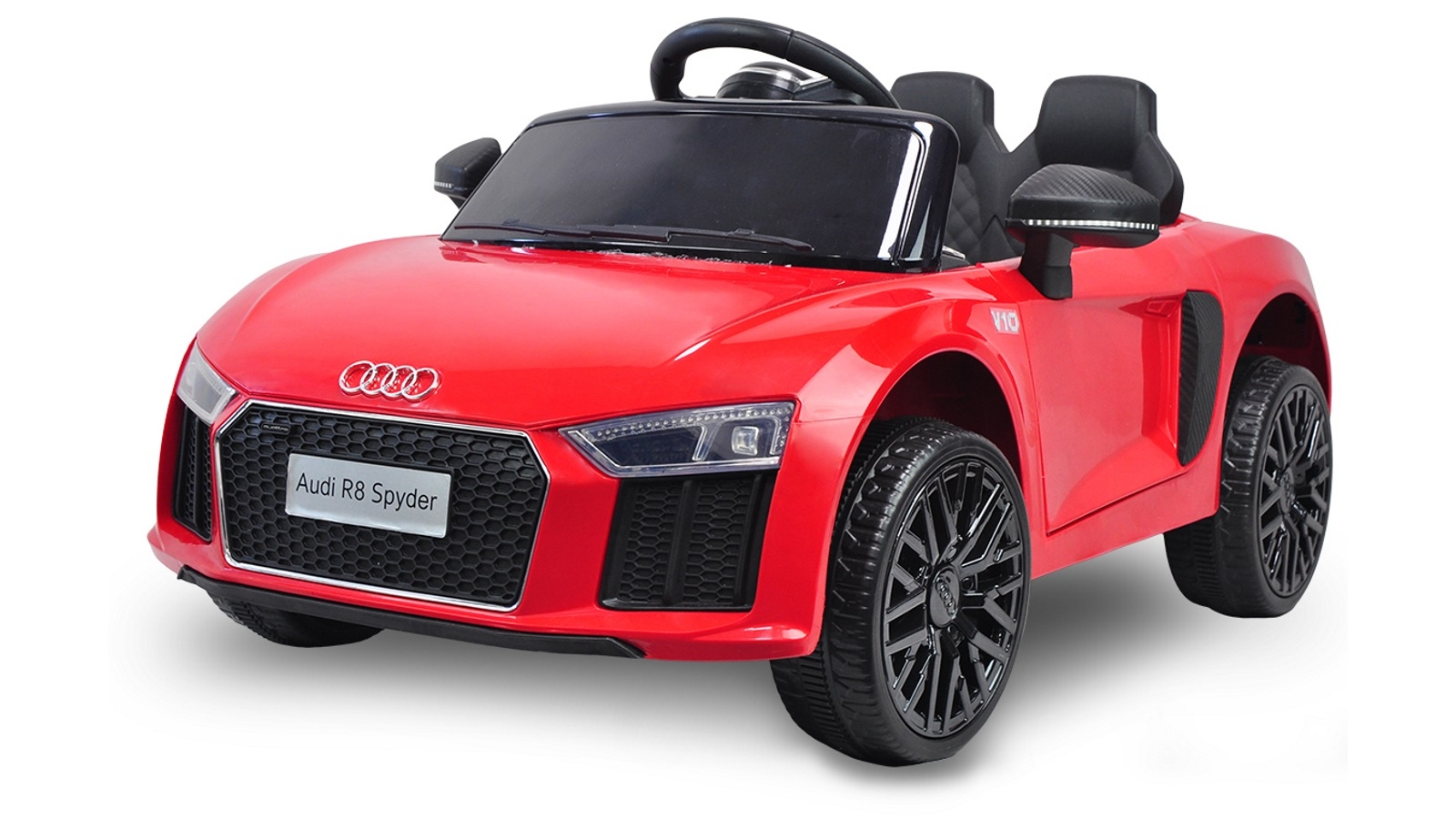R8 Spyder Audi Electric Ride On Car - Red