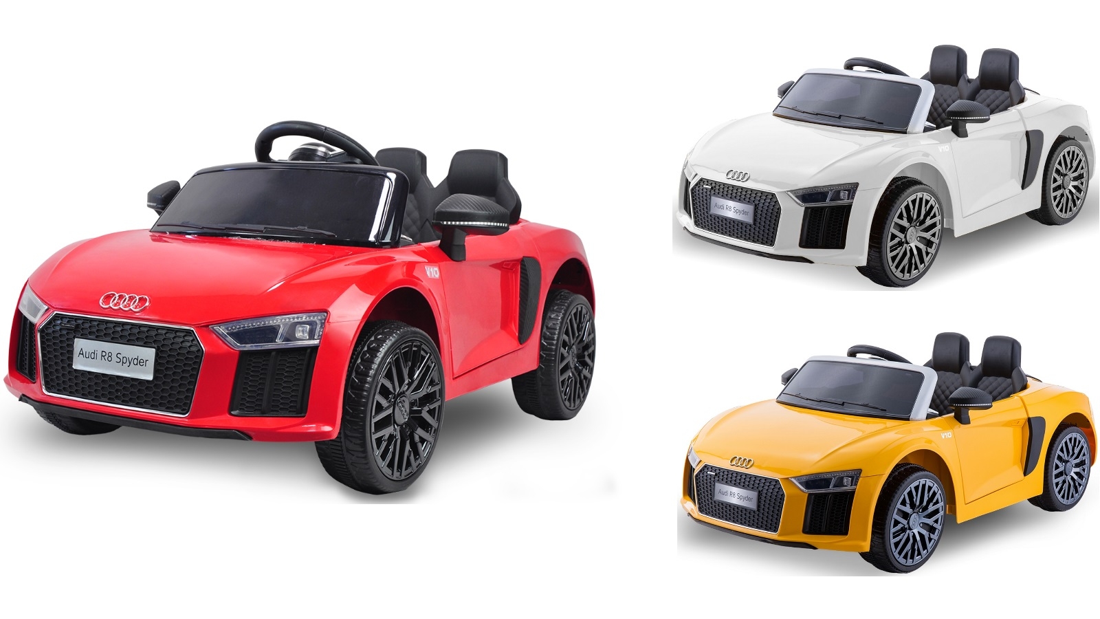 State Licensed R8 Spyder Audi Electric RideOn Car