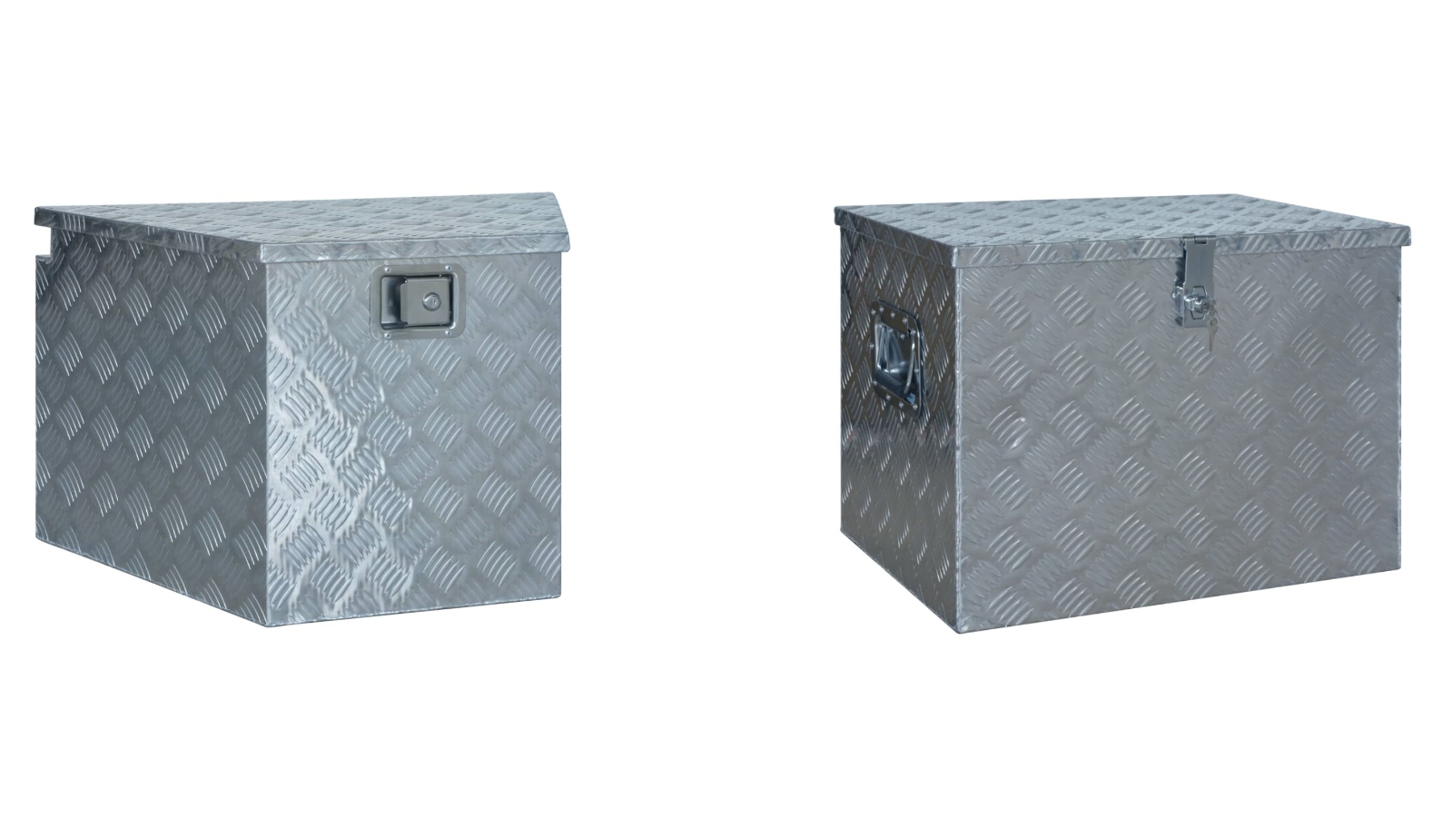 vidaXL Silver Aluminium Box | Harvey Norman