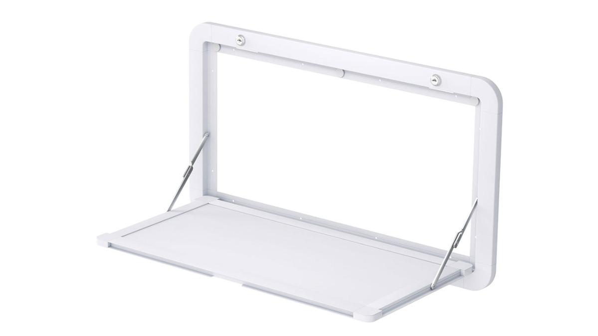 Weisshorn 40 x 45cm Caravan Table - White