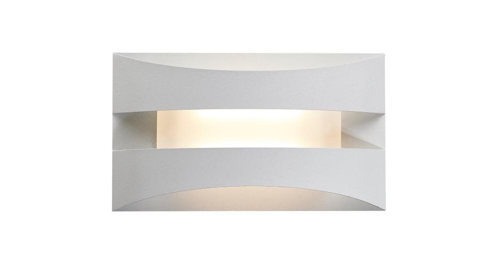 Cardiff Interior Tri-CCT Dimmable Rectangular Up/Down White Wall Light