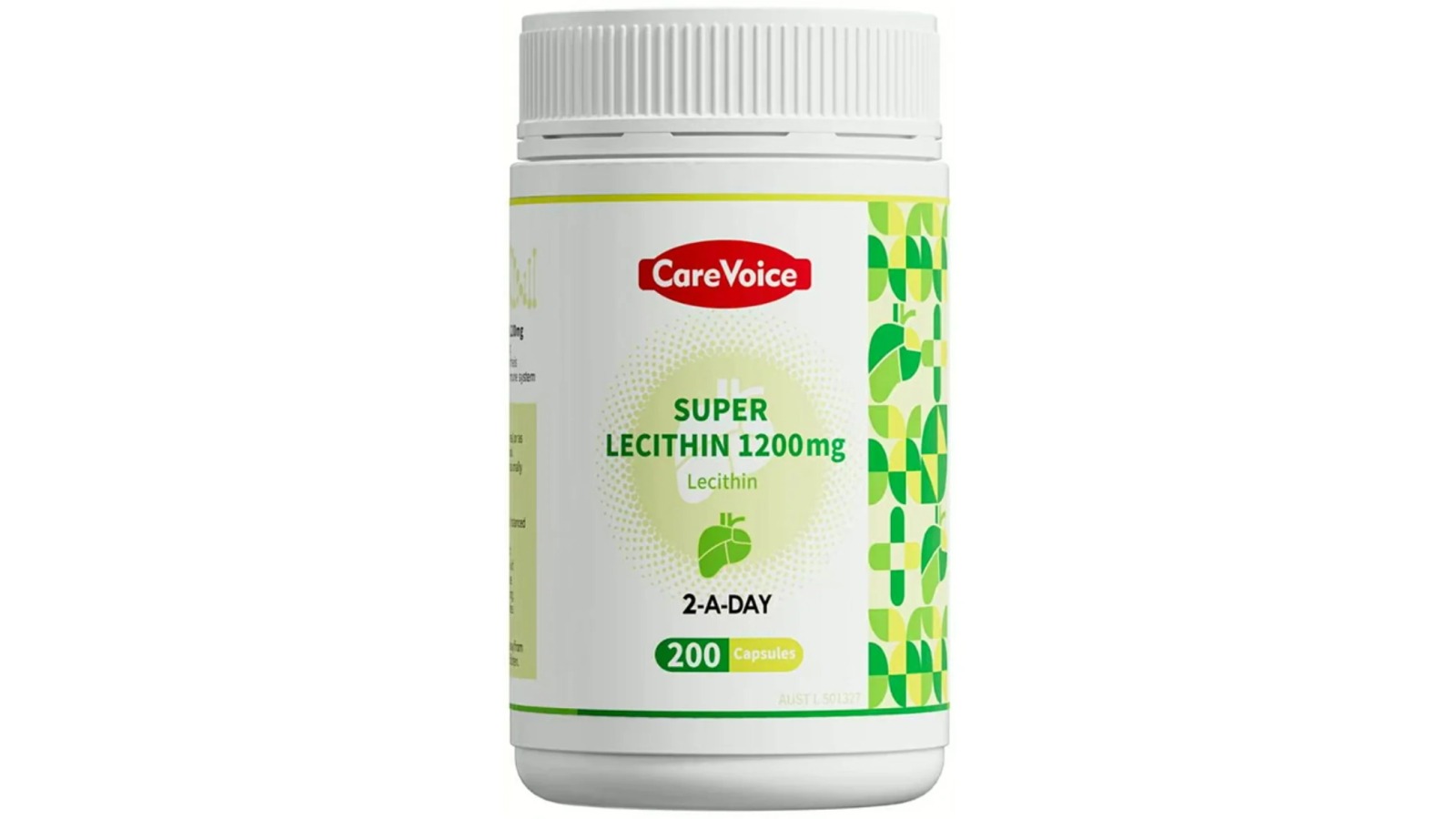 CareVoice Super Lecithin 1200mg 200 Capsules