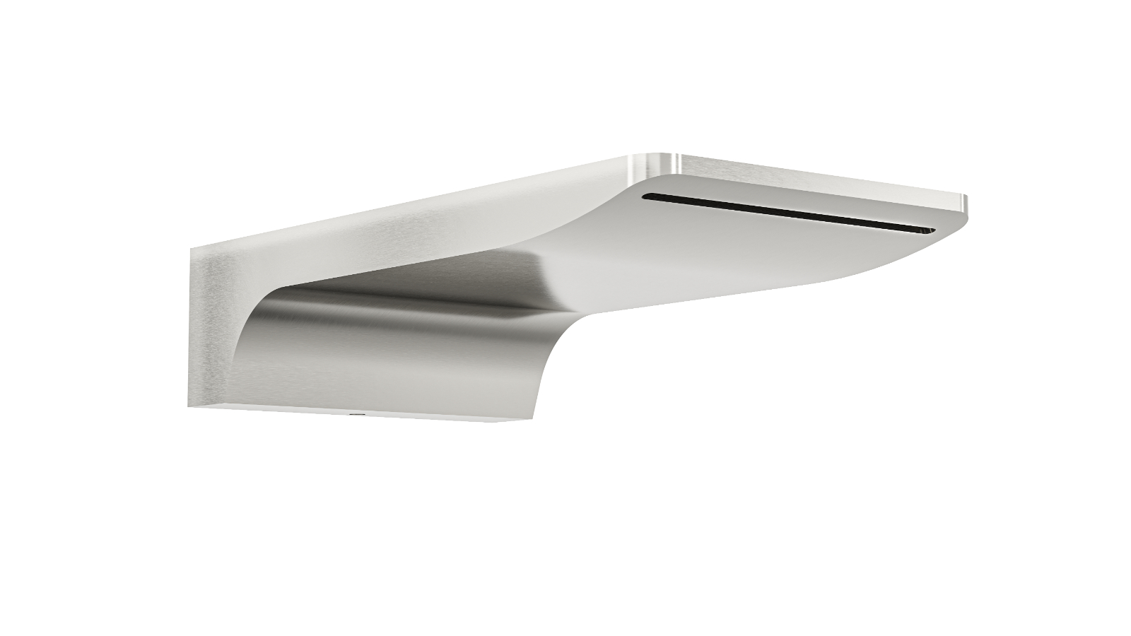 Linsol Cascada S2 Waterfall Spout - Brushed Nickel