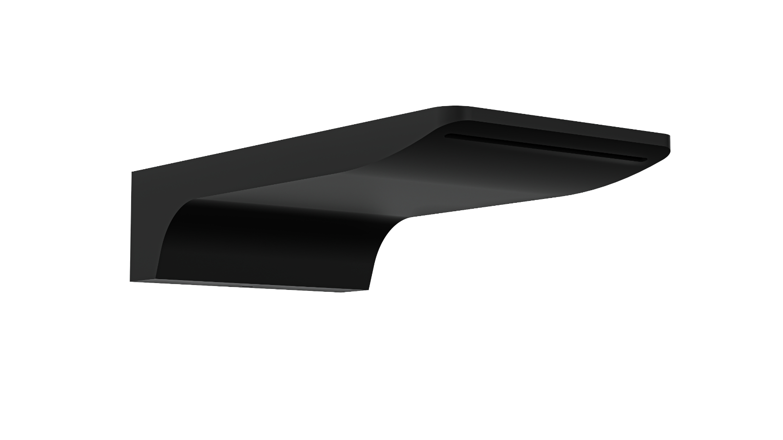 Linsol Cascada S2 Waterfall Spout - Matte Black