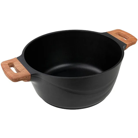 Kleva Diamond Earth Casserole Stew Pot - 24cm