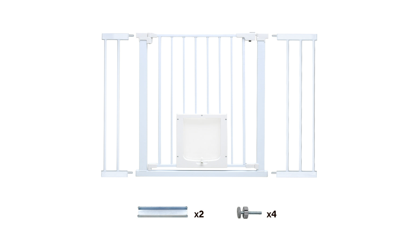 Yarra Supply Adjustable Indoor Pet Safety Gate Barrier - 76cm