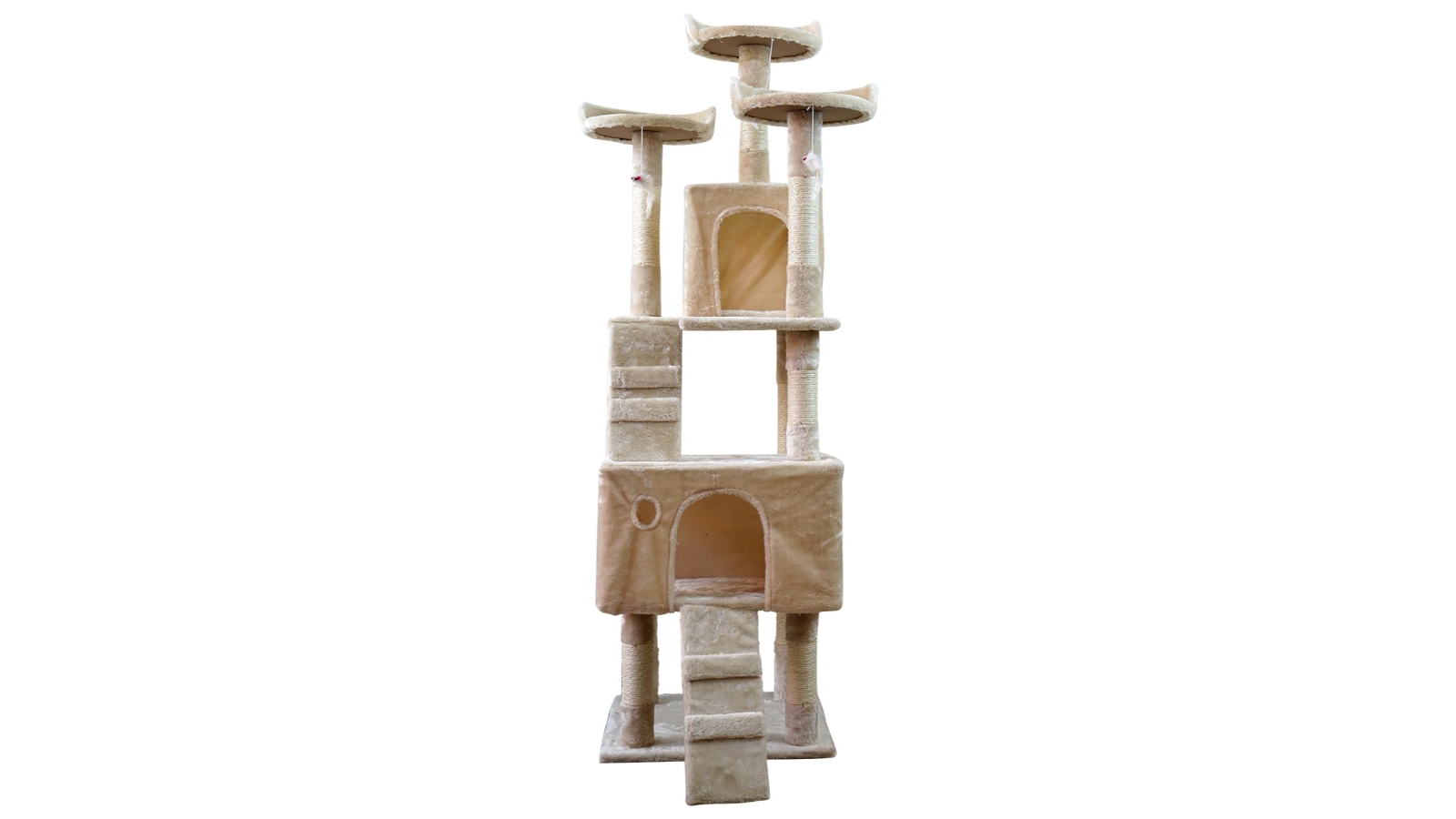 Furtastic 170cm Cat Tree Post - Beige