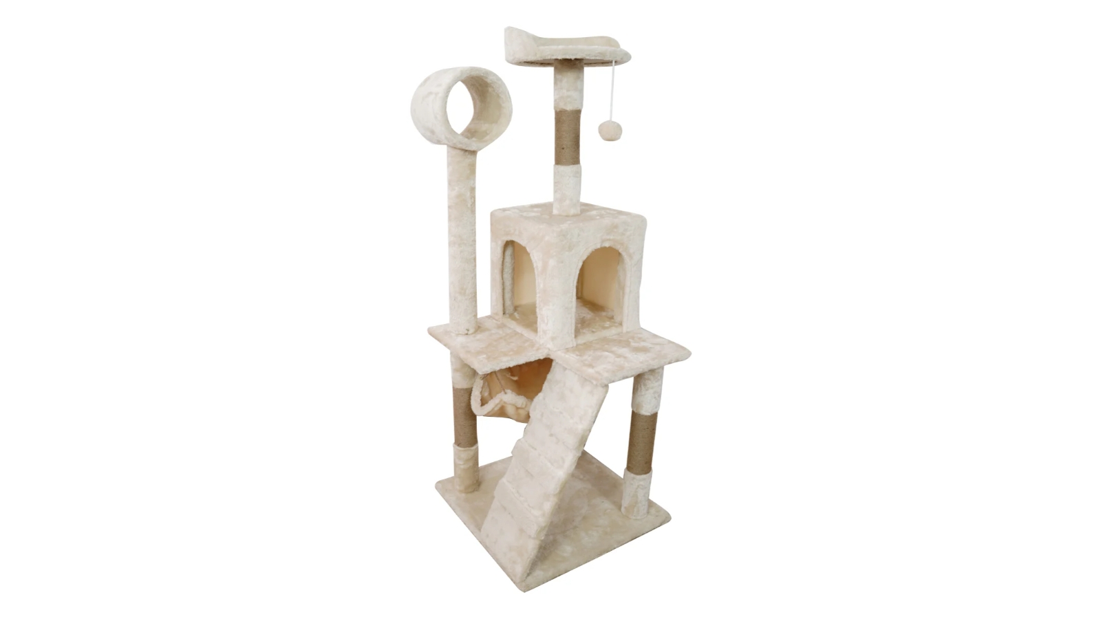 Furtastic 135cm Cat Tree Post - Beige