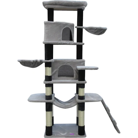YES4PETS 161cm Cat Scratching Post Tree Scrather Pole - Little Grey