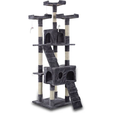 Bargene 170cm Cat Tree Scratching Post - Grey