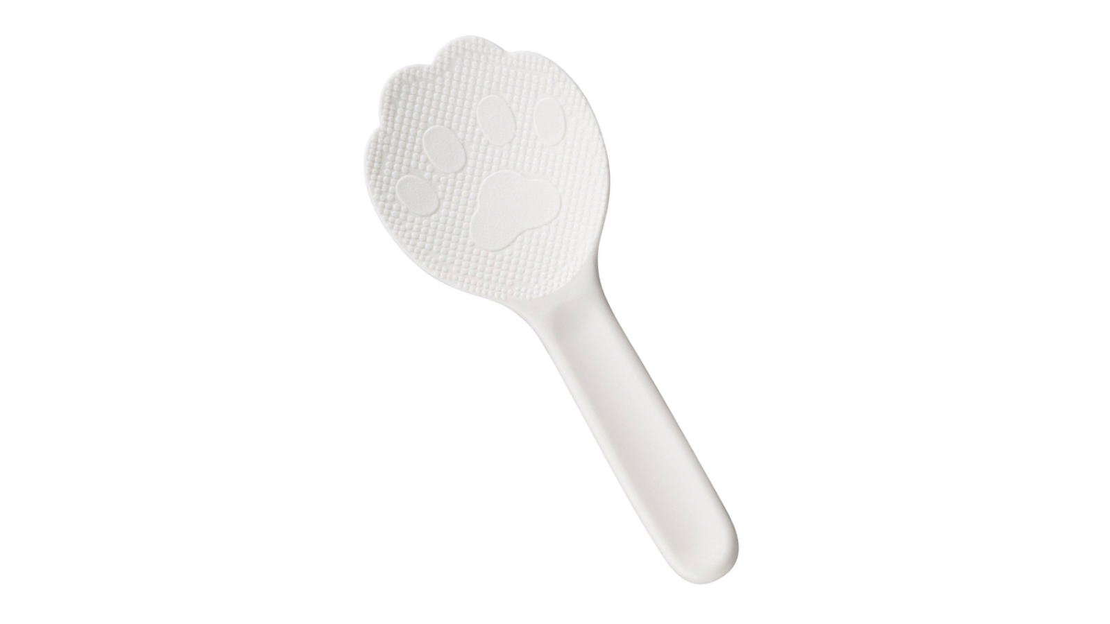 Akebono Rice Scoop Cat Hand Shape - White