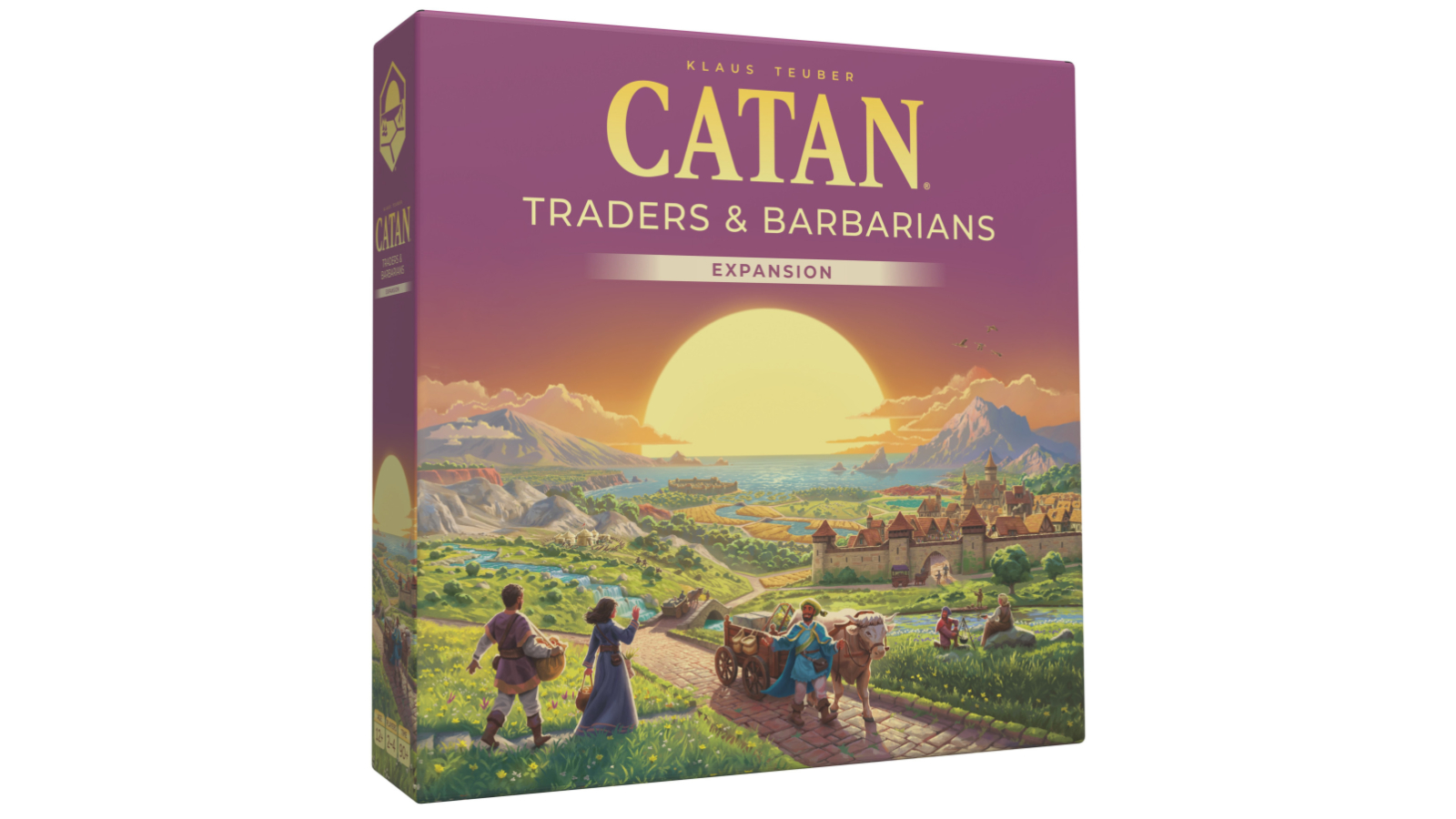 Asmodee Catan 6th Edition Traders and Barbarians Expansion Board Game