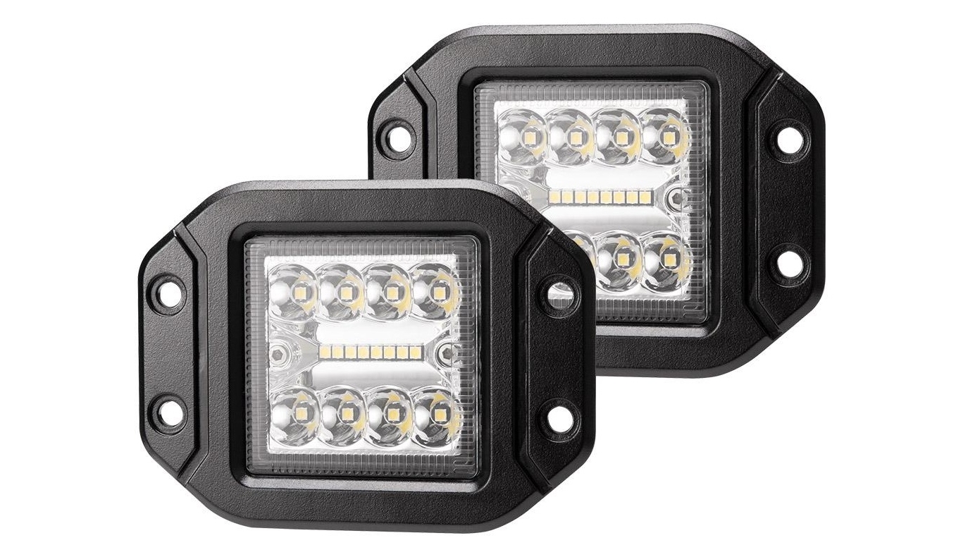 Lightfox 5-inch LED Work Light - 2pcs | Harvey Norman