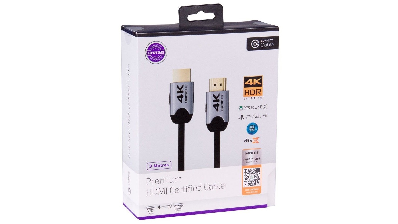 Laser 3.0m Premium Certified 4K HDMI Cable Harvey Norman