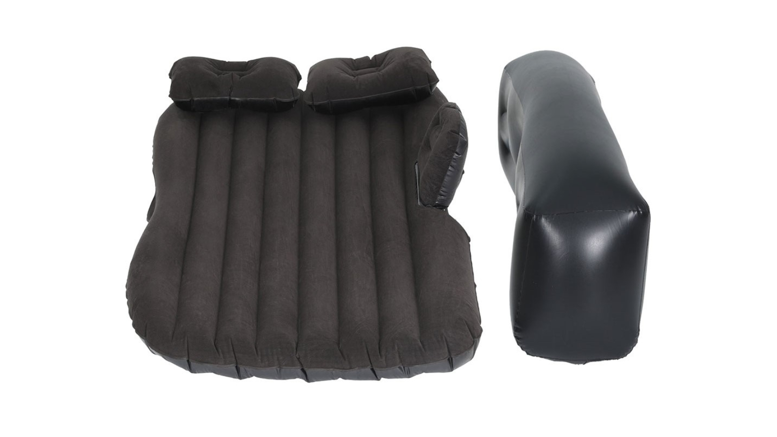 Weisshorn Car SUV Back Seat 134 x 78cm Inflatable Camping Bed - Black